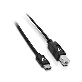 V7 USB B - USB C 2.0 2m