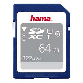 Hama SDXC Class 10 UHS-I U1 22MB/s 64GB