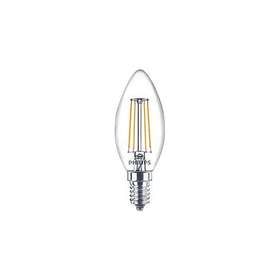 Ampoule LED flamme B22 470lm 4.2W = 40W Ø3.5cm Diall blanc chaud