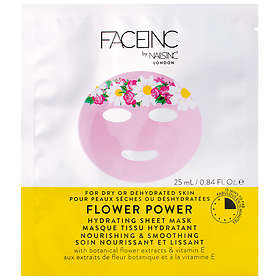 Nails Inc Face Inc Flower Power Hydrating Sheet Mask 25ml