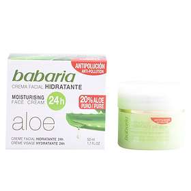 Babaria Aloe Vera 24H Moisturizing Face Cream Q10 50ml