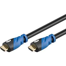 Goobay HDMI - HDMI Premium High Speed with Ethernet 0.5m