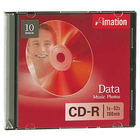Imation CD-R 700MB 52x 1-pack Slimcase