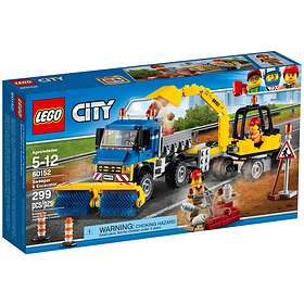 LEGO City 60152 Sweeper & Excavator