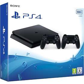 Sony PlayStation 4 (PS4) Slim 500GB (inkl. 2nd DualShock 4) 2016