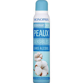 Monoprix 24h Peaux Sensibles Deo Spray 200ml