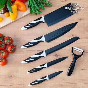 Bravissima Kitchen Top Chef Ensemble De Couteaux 5 Couteaux (6)