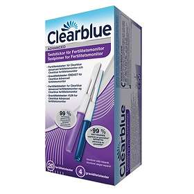 Clearblue Advanced Testpinner For Fertilitetsmonitor 24-pack