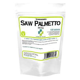 Lindens Saw Palmetto 500mg 100 Tablets