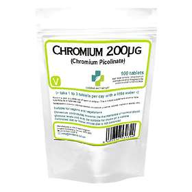 Lindens Chromium Picolinate 200mcg 100 Tablets