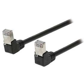 Valueline CCA SF/UTP Cat5e RJ45 - RJ45 (2x angled) 3m