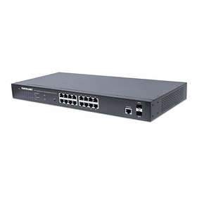 Intellinet 16-Port Gigabit Ethernet PoE+ Web-Managed Switch (561341)