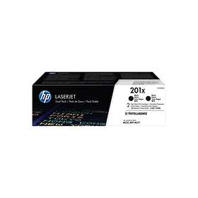 HP 201X (Musta) 2-pack