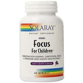 Solaray Focus For Children 60 Tablets