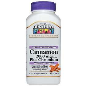 21st Century Cinnamon Plus Chromium 2000mg 120 Capsules
