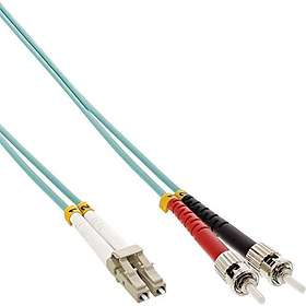 InLine Multimode OM3 50/125 LC - ST LSZH 7,5m
