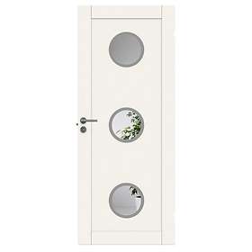 Swedoor Jeld-Wen Innerdörr Unique 01L GWA330 Glas 8x20