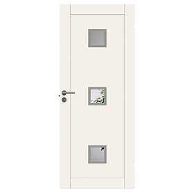 Swedoor Jeld-Wen Innerdörr Unique 01L GWA320 Glas 8x20