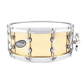 Ahead Bright Polished Bell Brass Snare 14"x6"