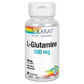 Solaray L-Glutamine 500mg 50 Capsules