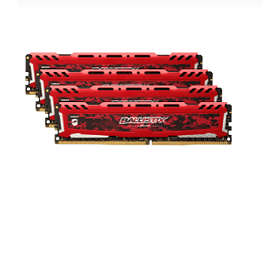Crucial Ballistix Sport LT Red DDR4 2666MHz 4x8GB (BLS4C8G4D26BFSE)