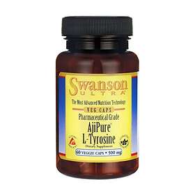 Swanson AjiPure L-Leucine 500mg 60 Kapsler