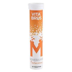 Vita Brus Magnesium + B6 20 Brustabletter