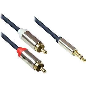 Good Connections High Quality 3.5mm - 2RCA 0,5m
