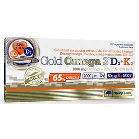 Olimp Labs Gold Omega 3 D3+K2 65% 30 Capsules
