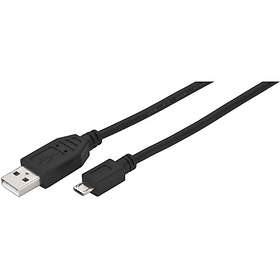 Monacor USB A - USB Micro-B 2.0 1.8m
