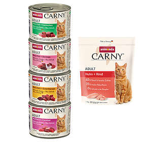 Animonda Cat Carny Fleisch Menue Kitten Beef & Poultry 12x0,2kg