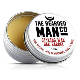 The Bearded Man Co Oak Barrel Moustache Wax 15g