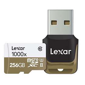 Lexar Professional microSDXC Class 10 UHS-II U3 1000x 256Go