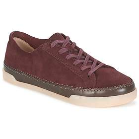 LADIES CLARKS LACE UP LEATHER CASUAL SPORTS SHOES FLAT TRAINERS HIDI HOLLY