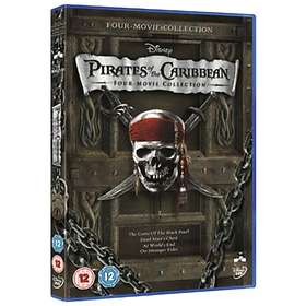 Pirates of the Caribbean - Four Movie Collection (DVD)