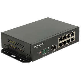 DeLock Gigabit Ethernet Switch 8 Port + 1 SFP (87708)