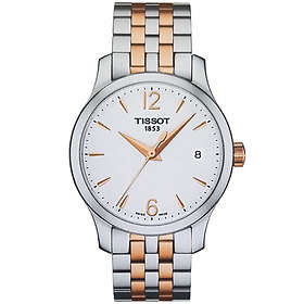 Best pris p Tissot Tradition T063.210.22.037.01 Armb ndsur