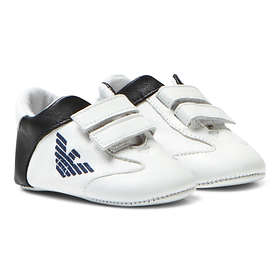 armani velcro runner trainers
