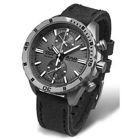 Vostok-Europe Almaz Space Station Chrono Leather