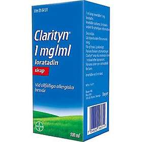 Bayer Clarityn 1mg/ml Loratidine Flytande 100ml