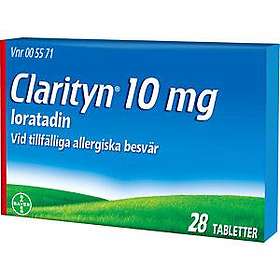 Bayer Clarityn 10mg Loratadine 28 Tabletter