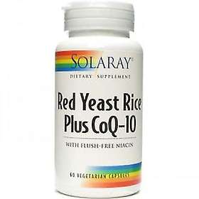 Solaray Red Yeast Rice + CoQ-10 60 Capsules