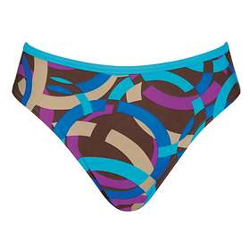 Sloggi Turquoise Circle Tai Bikini Bottom (Women's)