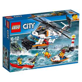 Dekorative kæmpe stor Taxpayer LEGO City 60166 Stor Redningshelikopter - Find det rigtige produkt og pris  med Prisjagt.