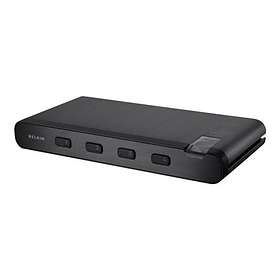 Belkin Advanced Secure DVI-I 4-Port KVM Switch F1DN104B-3 - Find Den ...