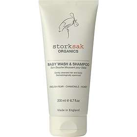 Storksak Organics Baby Shampoo & Body Wash 200ml