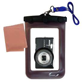 Gomadic Waterproof Camera Case for Nikon Coolpix S560