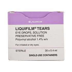 Allergan Liquifilm Tears Eye Drops 30x0.4ml