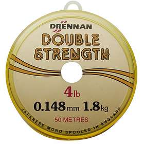 Lot 10 Bobines Drennan Double Strength - Nylon Pêche 0.138mm / 1.53kg - 50m Chacune
