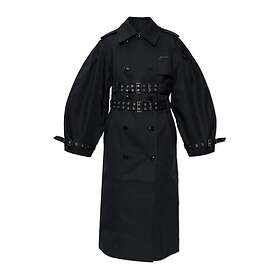 Ganni Fabre Cotton Coat (Dame)